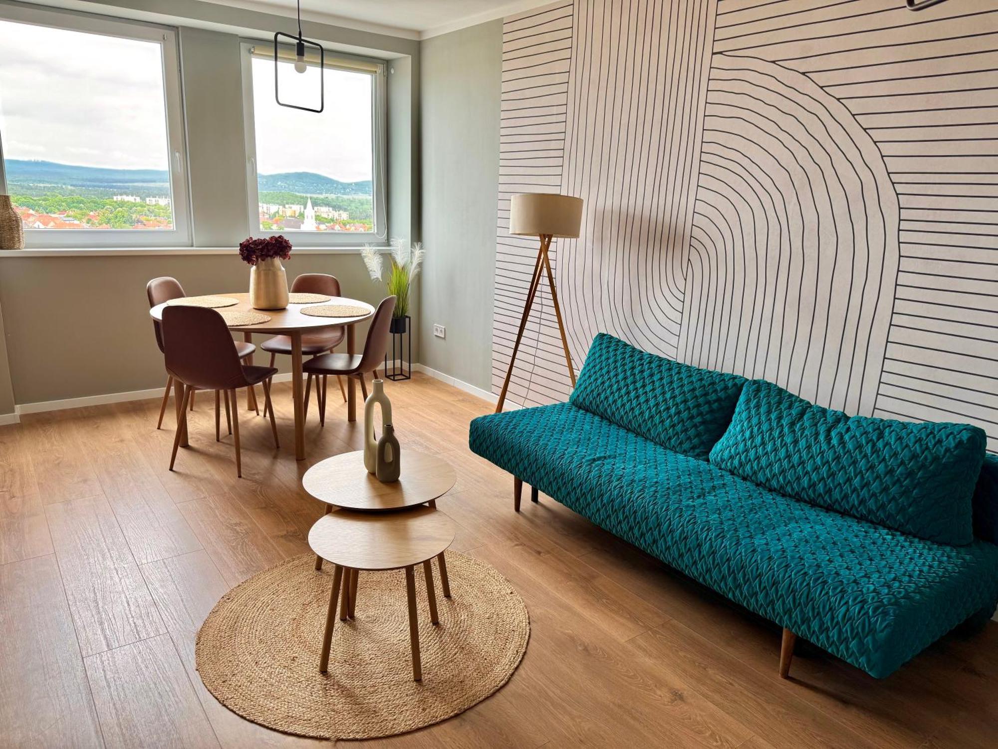 Panorama View Deluxe Apartment 베스프렘 외부 사진